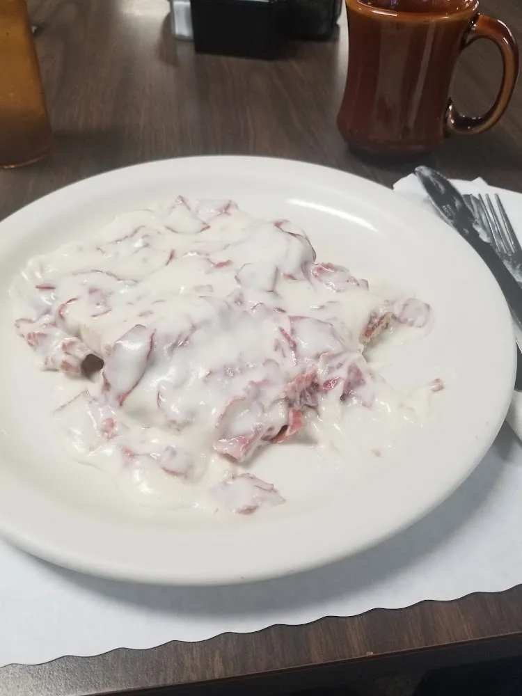Chipped Beef on Toast